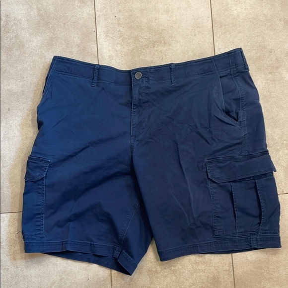 George Other - George Blue Cargo Shorts with Sturdy Fabric, Sz 40, NWOT